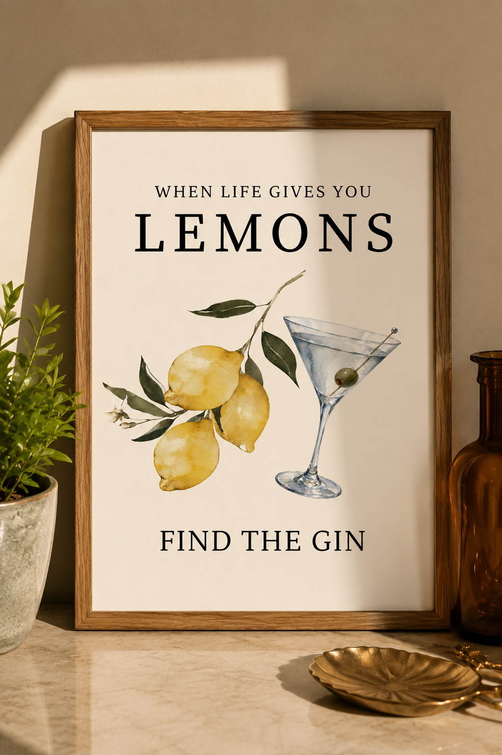 When Life Gives You Lemons, Find the Gin