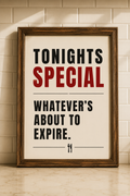 Tonight's Special: Whatever's About to Expire