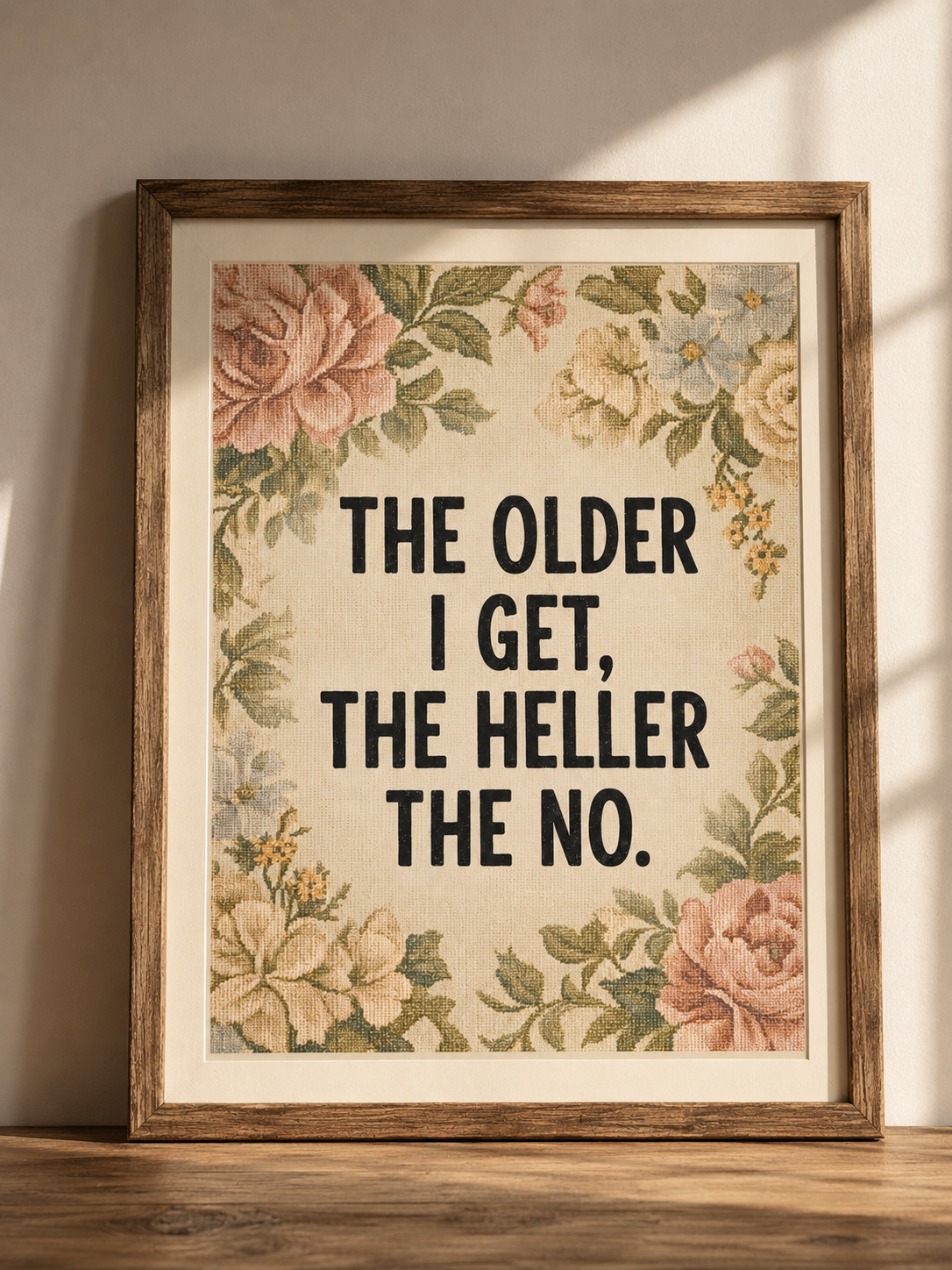 The Older I Get, The Heller The No