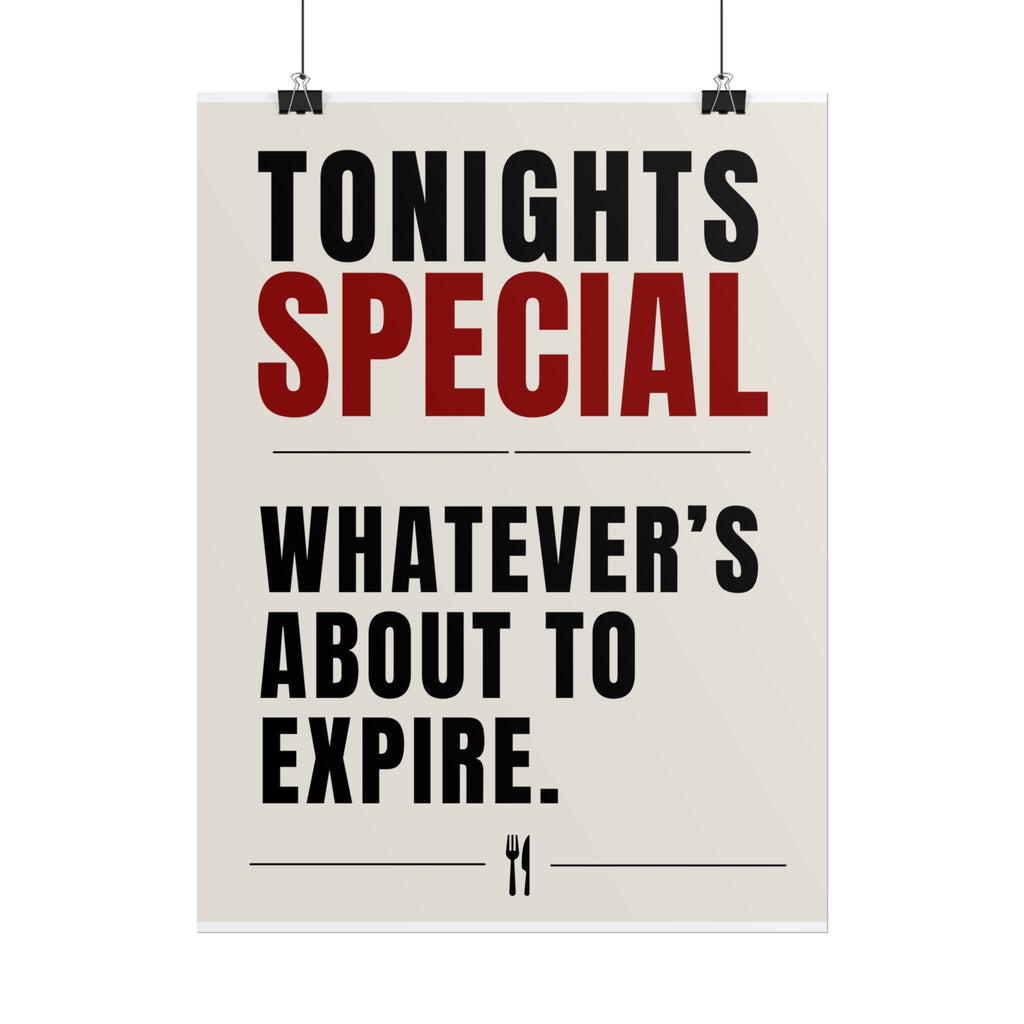 Tonight's Special: Whatever's About to Expire