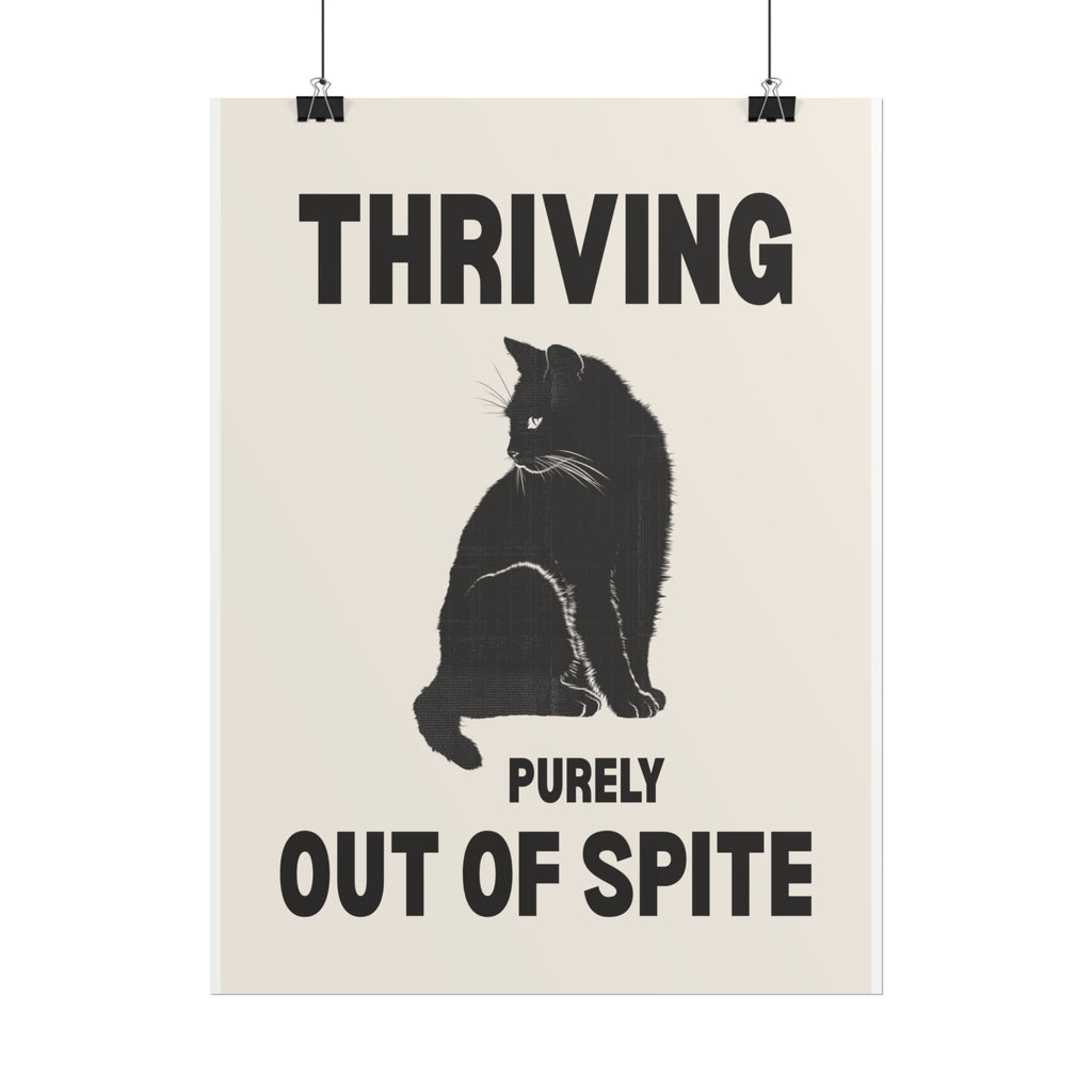 Thriving Purely Out of Spite