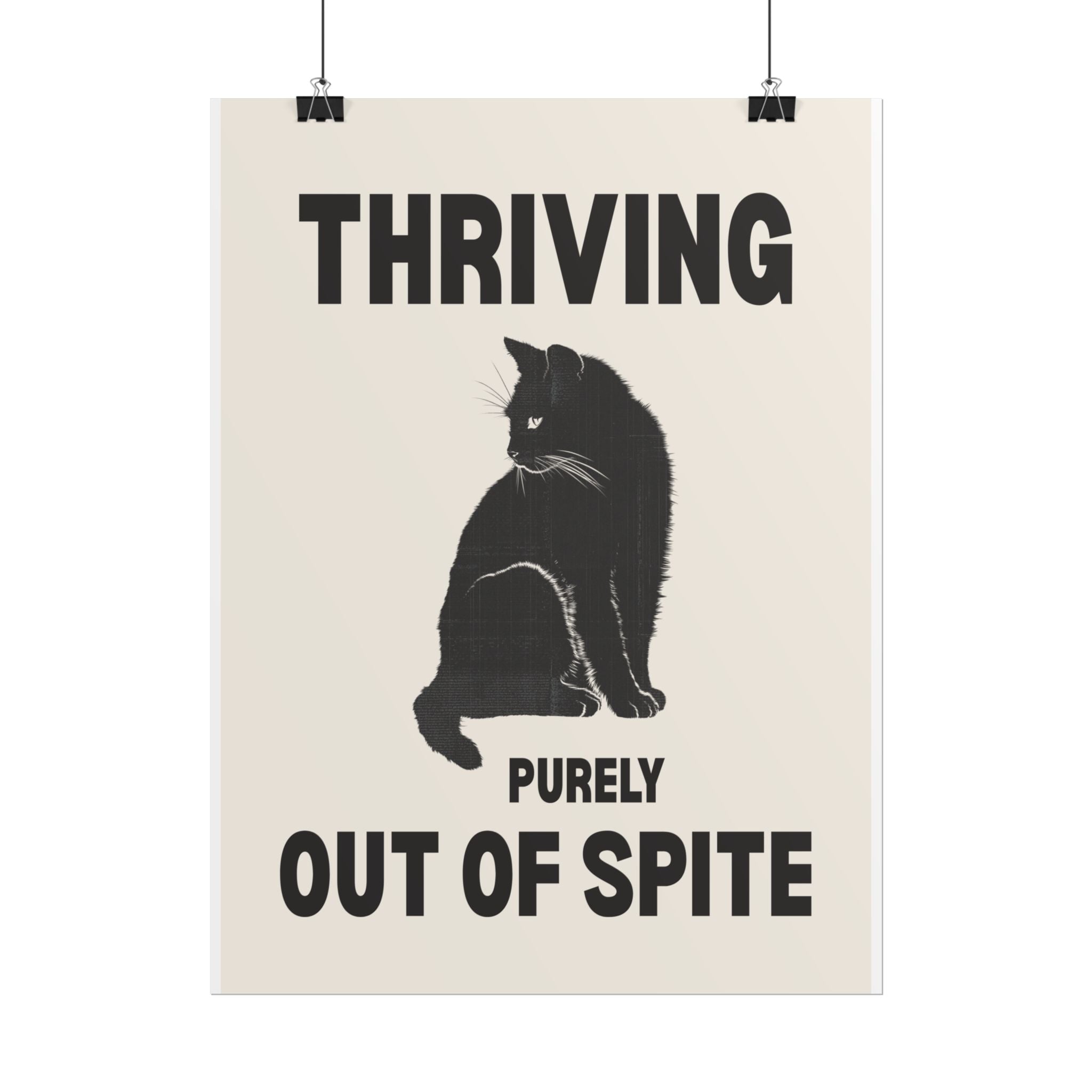 Thriving Purely Out of Spite